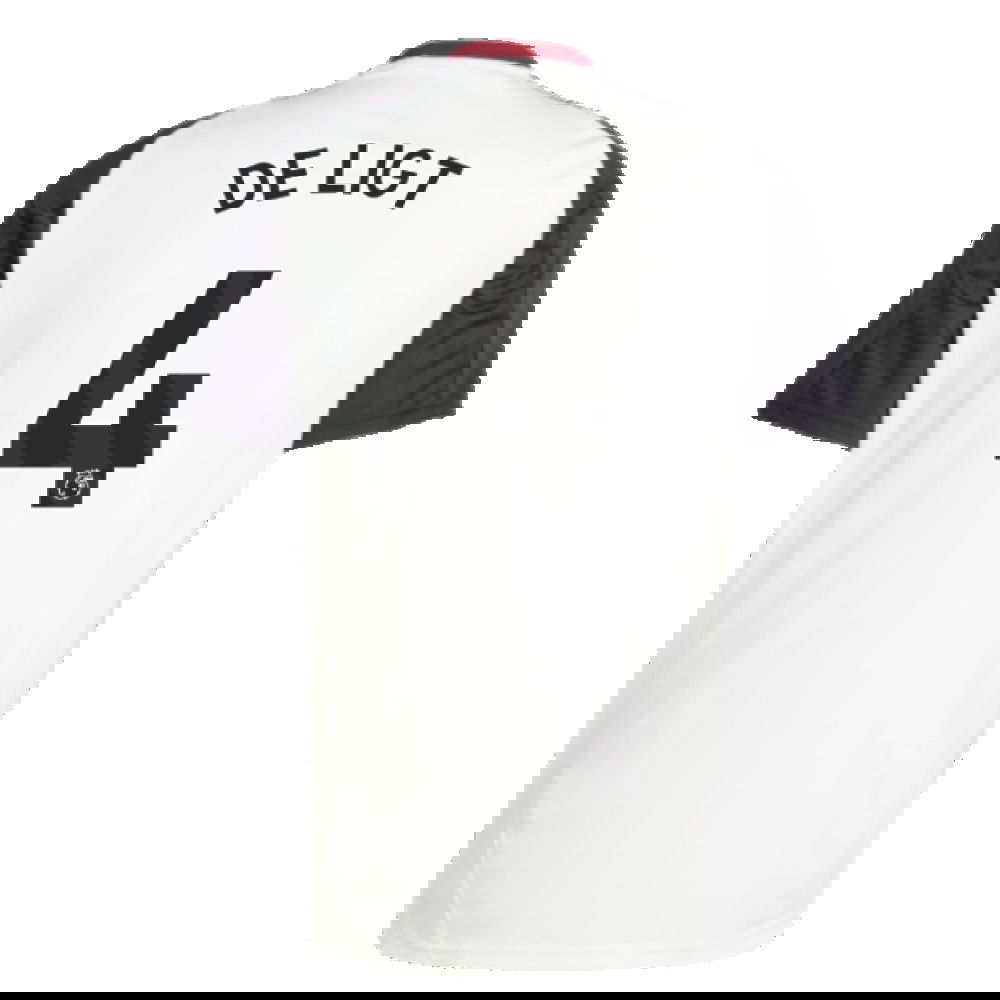 2024-2025 Man Utd Training Jersey (Off White) (De Ligt 4)