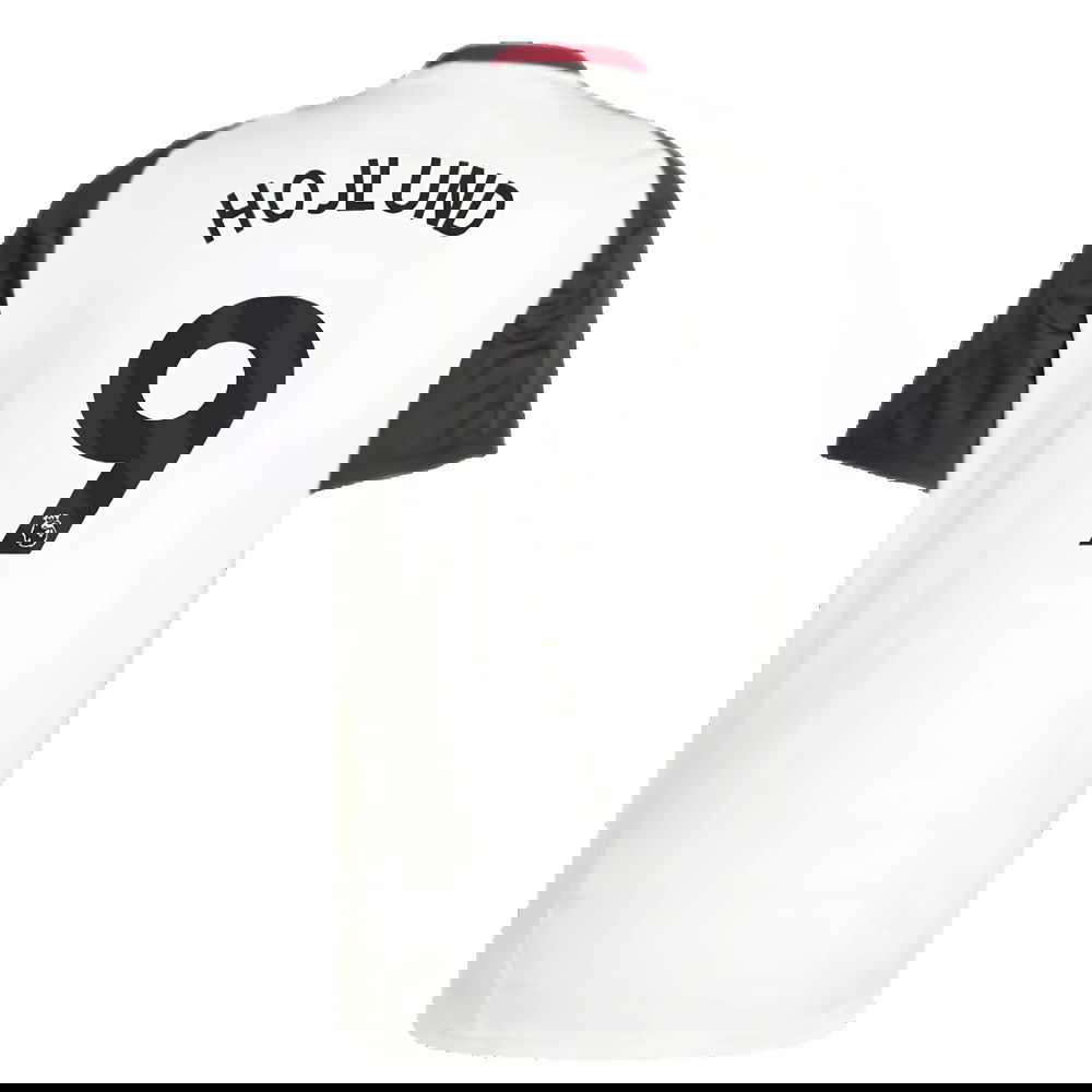 2024-2025 Man Utd Training Jersey (Off White) (Hojlund 9)