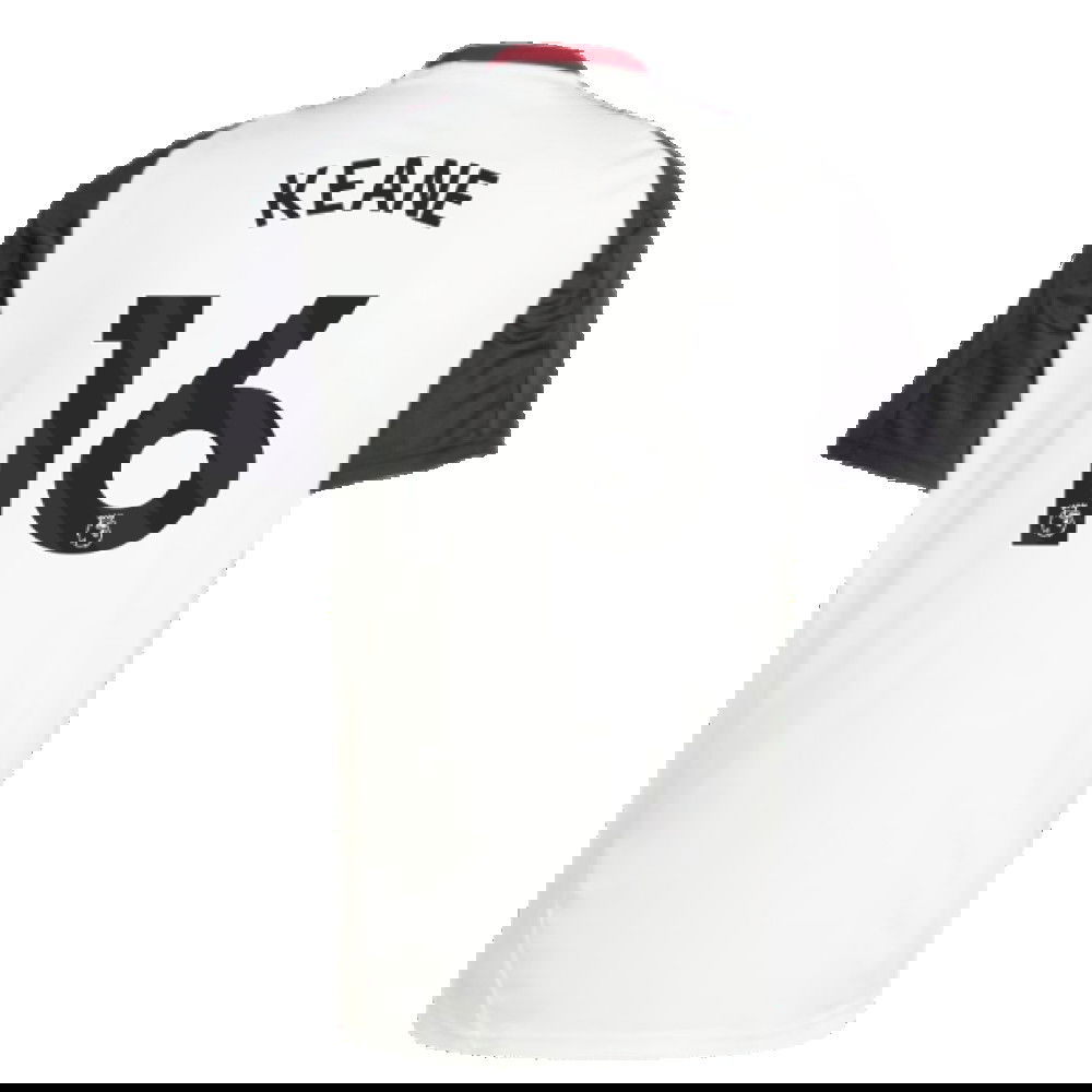 2024-2025 Man Utd Training Jersey (Off White) (Keane 16)