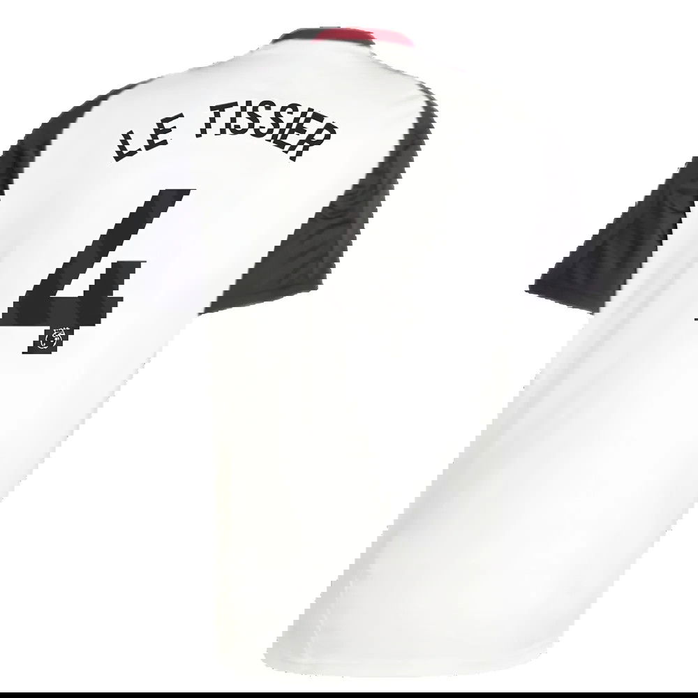 2024-2025 Man Utd Training Jersey (Off White) (Le Tissier 4)