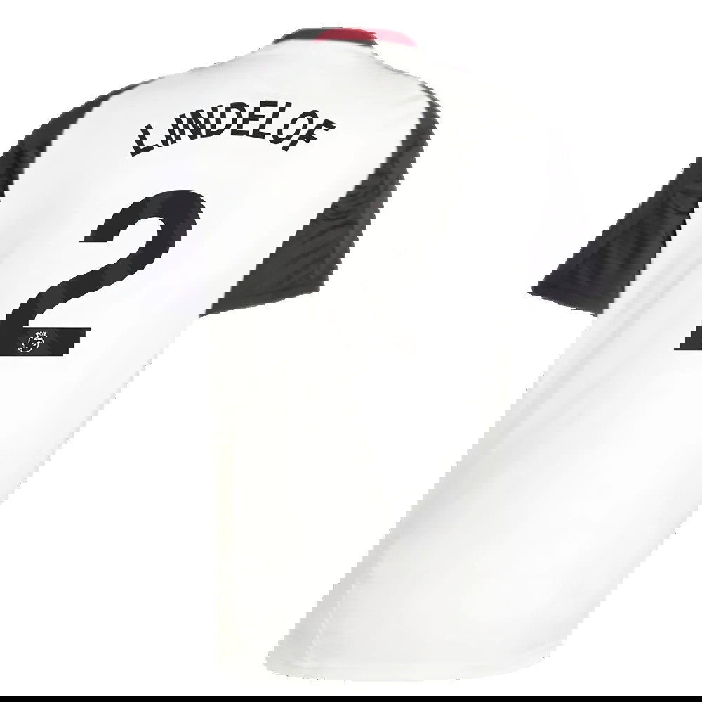 2024-2025 Man Utd Training Jersey (Off White) (Lindelof 2)