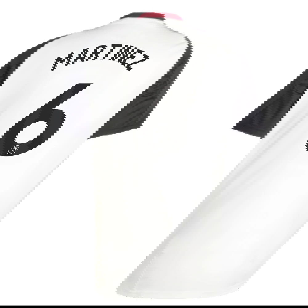 2024-2025 Man Utd Training Jersey (Off White) (Martinez 6)