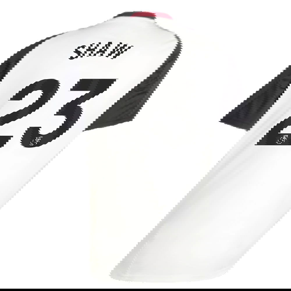 2024-2025 Man Utd Training Jersey (Off White) (Shaw 23)