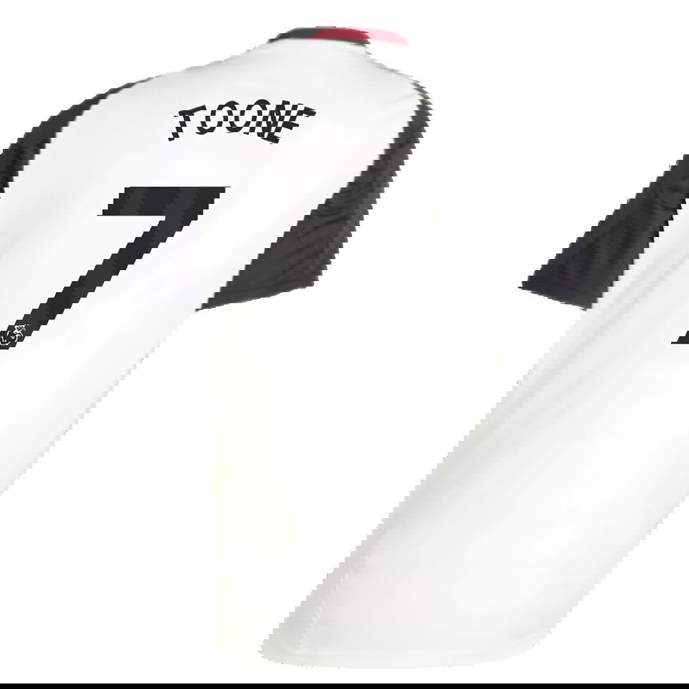 2024-2025 Man Utd Training Jersey (Off White) (Toone 7)