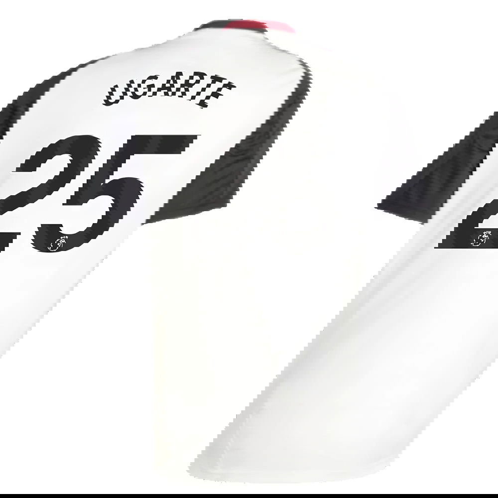 2024-2025 Man Utd Training Jersey (Off White) (Ugarte 25)