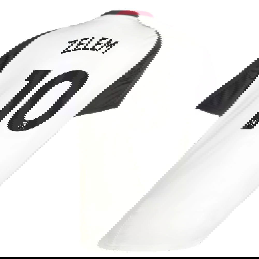 2024-2025 Man Utd Training Jersey (Off White) (Zelem 10)