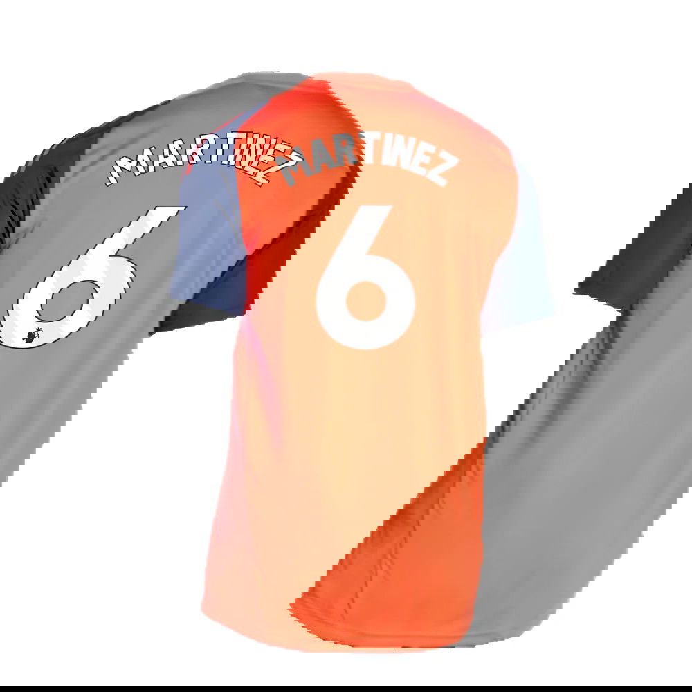 2024-2025 Man Utd Training Jersey (Red) (Martinez 6)