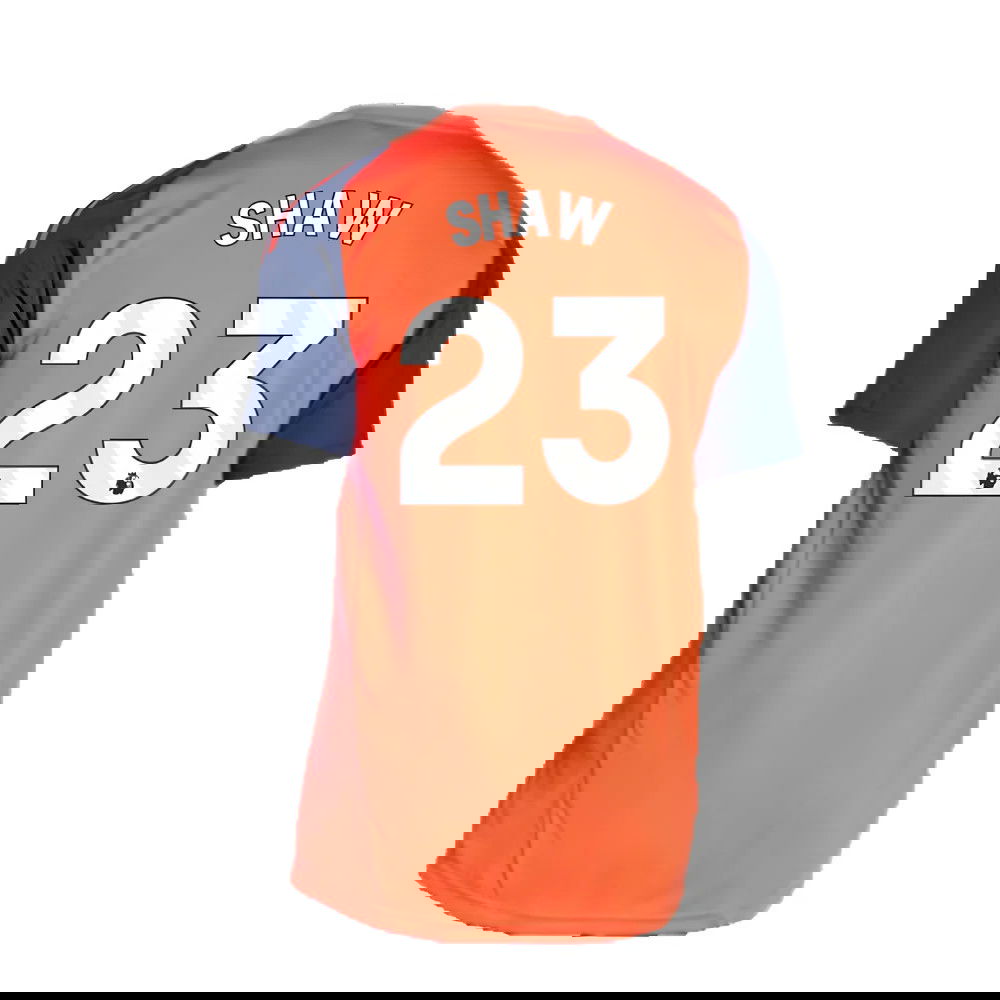 2024-2025 Man Utd Training Jersey (Red) (Shaw 23)