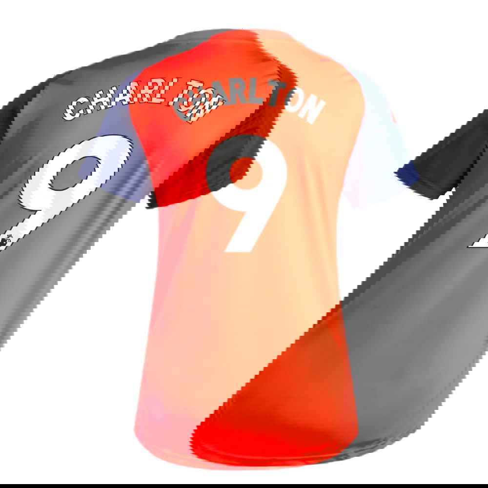 2024-2025 Man Utd Training Jersey (Red) - Womens (Charlton 9)