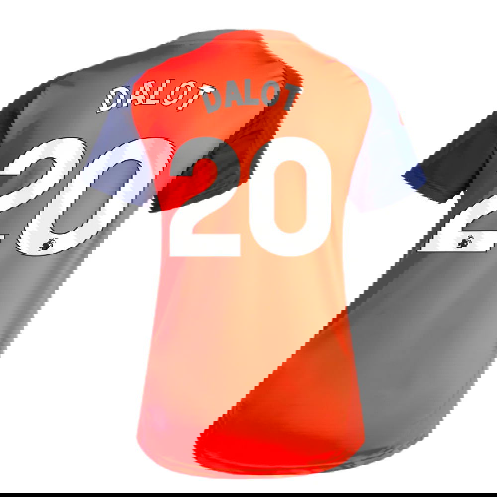 2024-2025 Man Utd Training Jersey (Red) - Womens (Dalot 20)