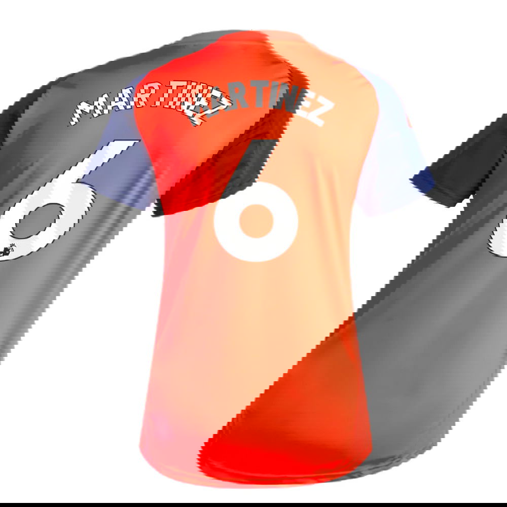 2024-2025 Man Utd Training Jersey (Red) - Womens (Martinez 6)