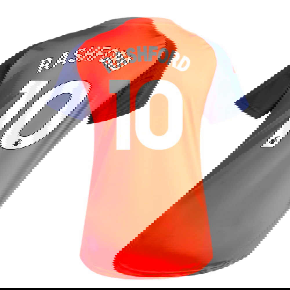 2024-2025 Man Utd Training Jersey (Red) - Womens (Rashford 10)