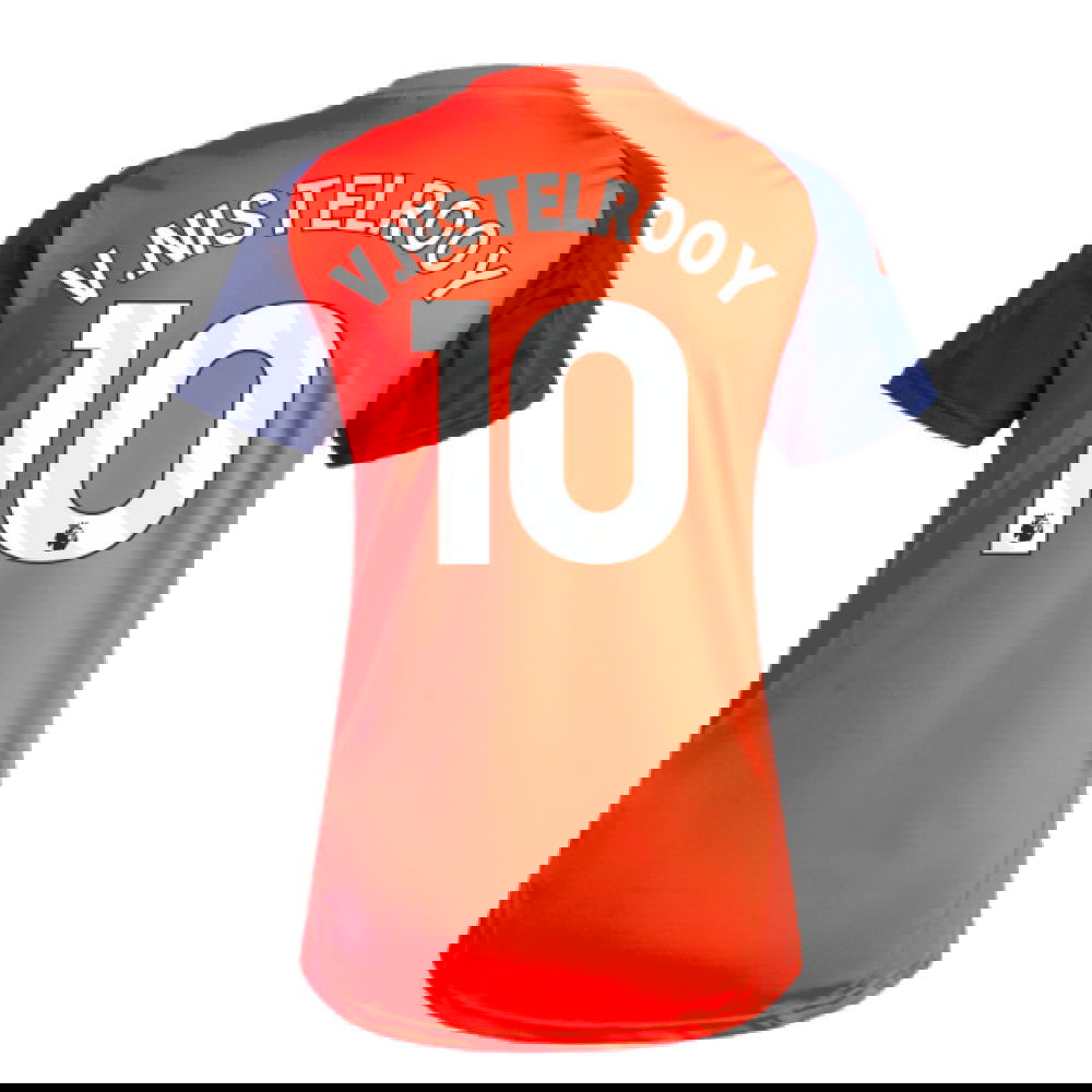 2024-2025 Man Utd Training Jersey (Red) - Womens (V.Nistelrooy 10)