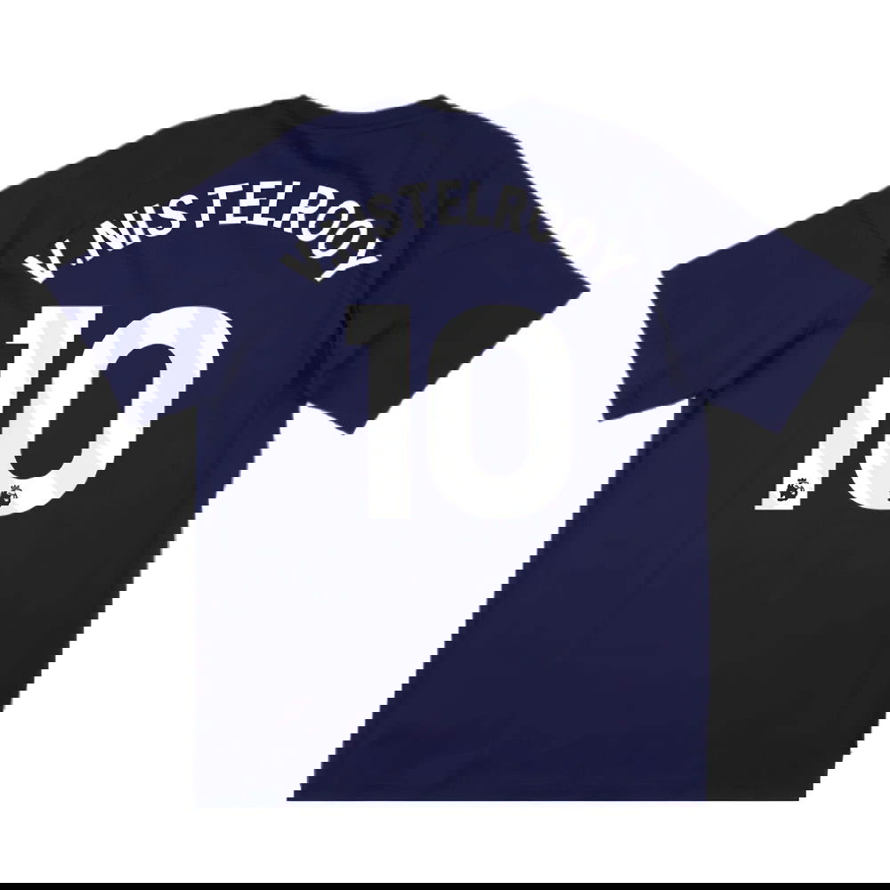 2024-2025 Man Utd Training Tee (Night Indigo) (V.Nistelrooy 10)
