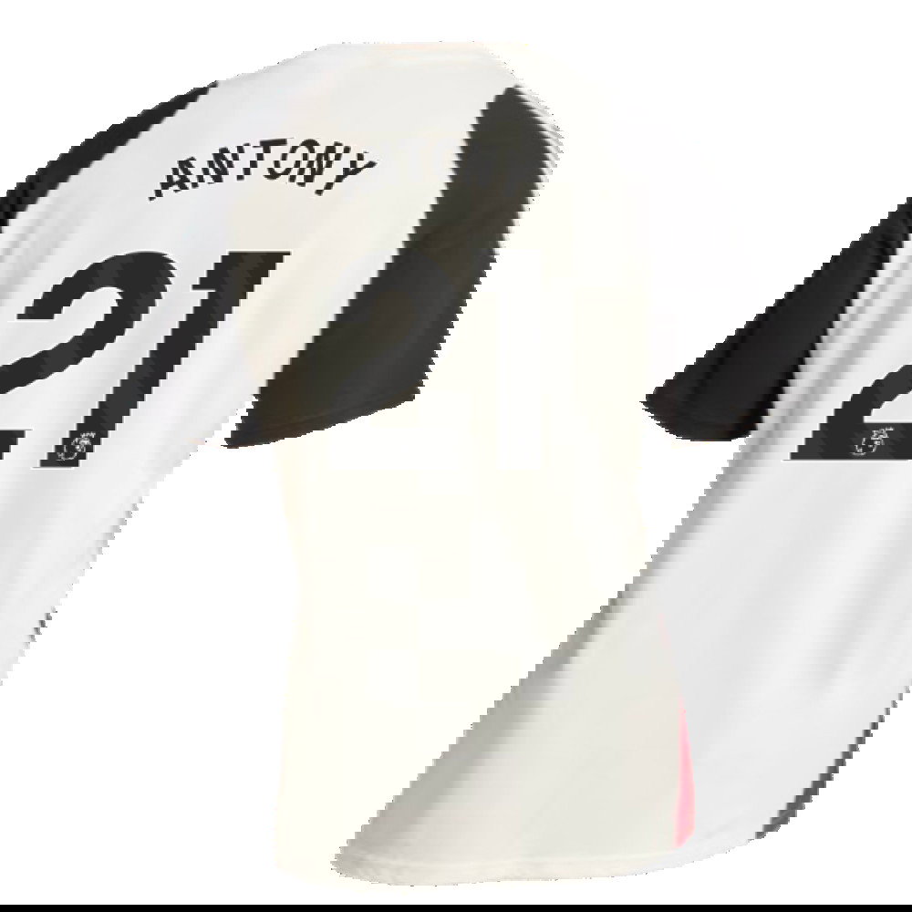 2024-2025 Man Utd Training Tee (Off White) (Antony 21)