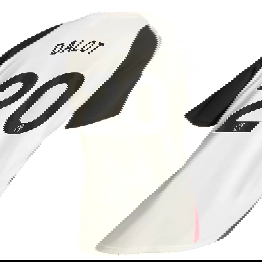 2024-2025 Man Utd Training Tee (Off White) (Dalot 20)