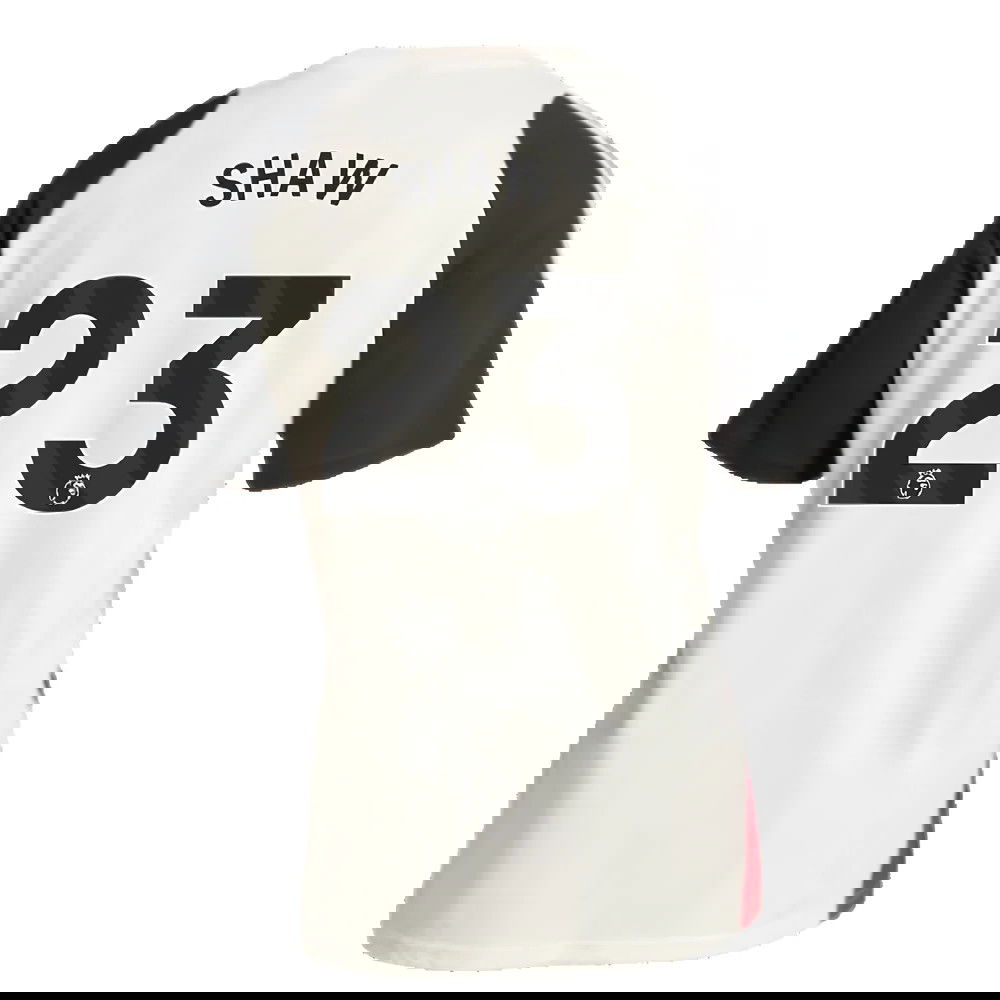 2024-2025 Man Utd Training Tee (Off White) (Shaw 23)