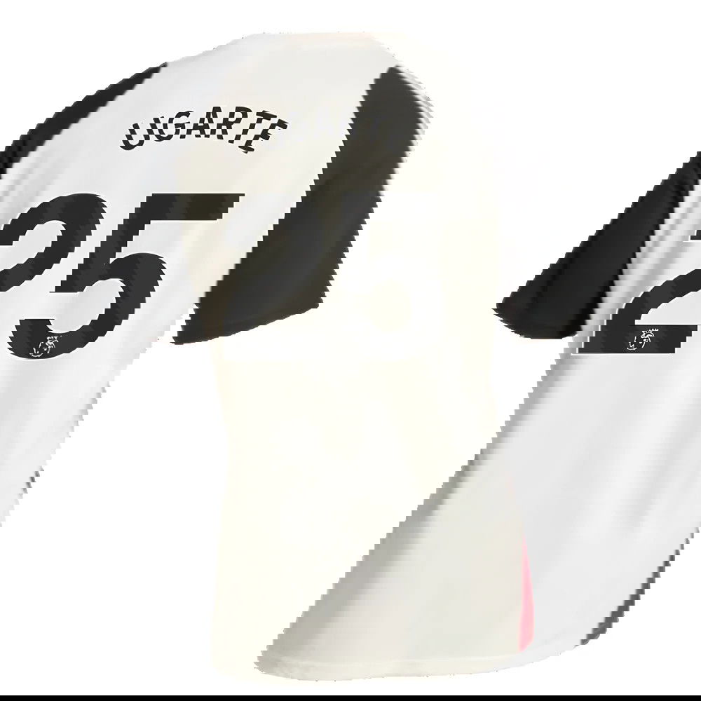 2024-2025 Man Utd Training Tee (Off White) (Ugarte 25)