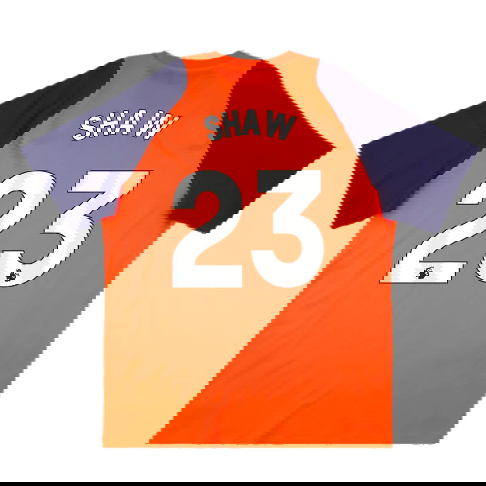 2024-2025 Man Utd Training Tee (Red) (Shaw 23)