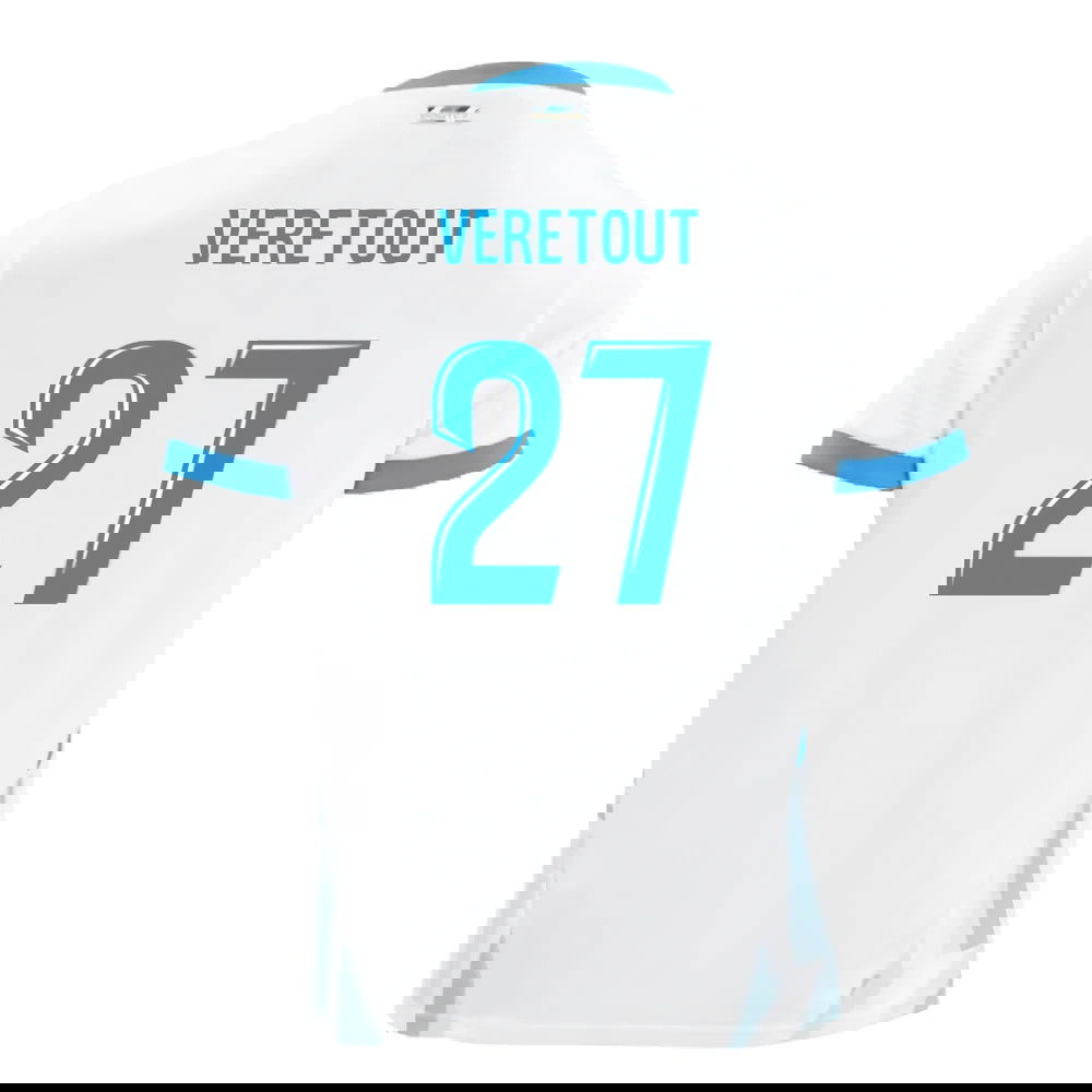 2024-2025 Marseille Home Shirt (Veretout 27)