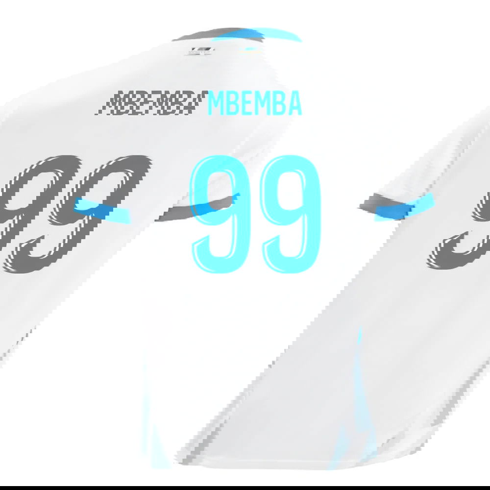 2024-2025 Marseille Home Shirt (Womens) (Mbemba 99)