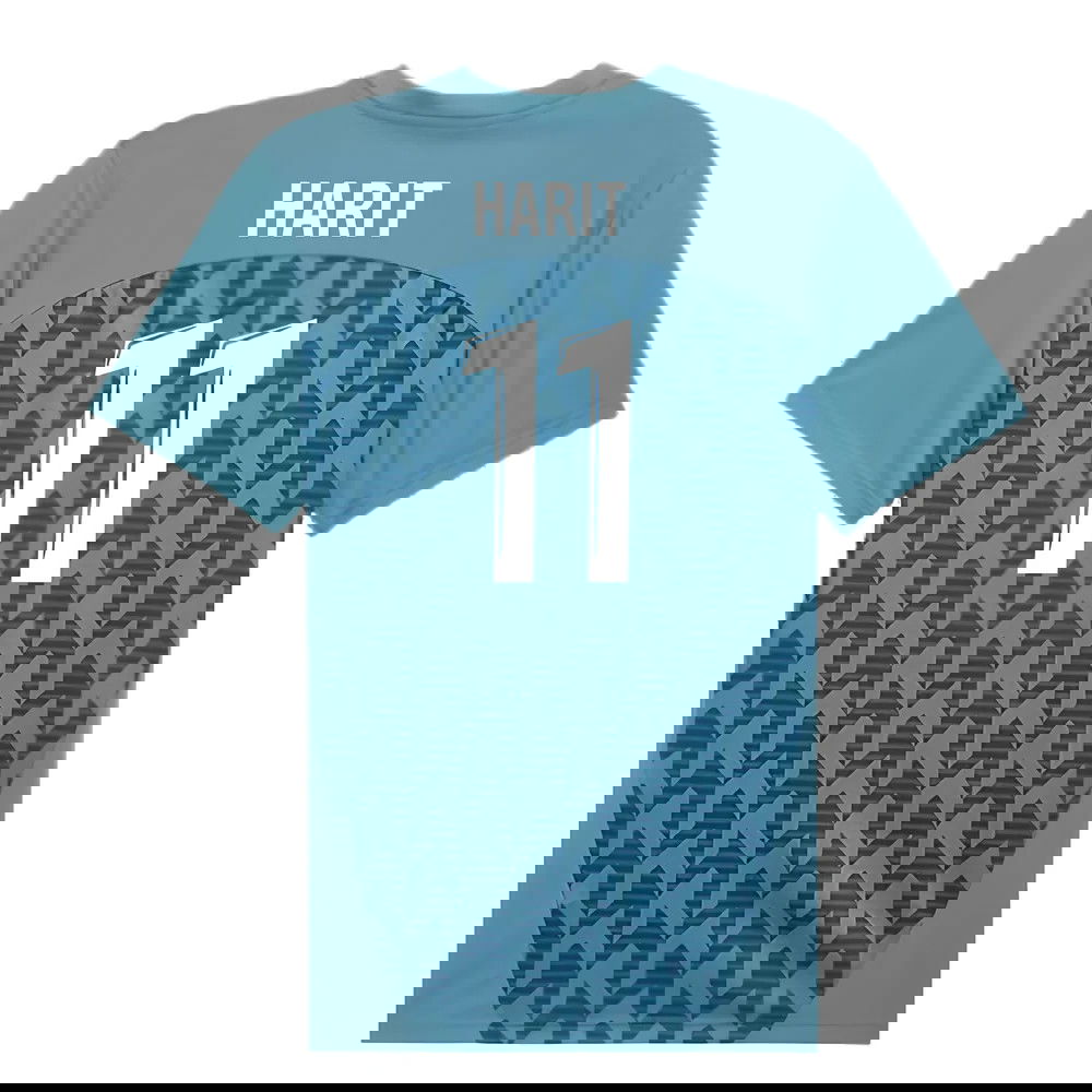 2024-2025 Marseille Pre-Match Shirt (Bold Blue) (Harit 11)