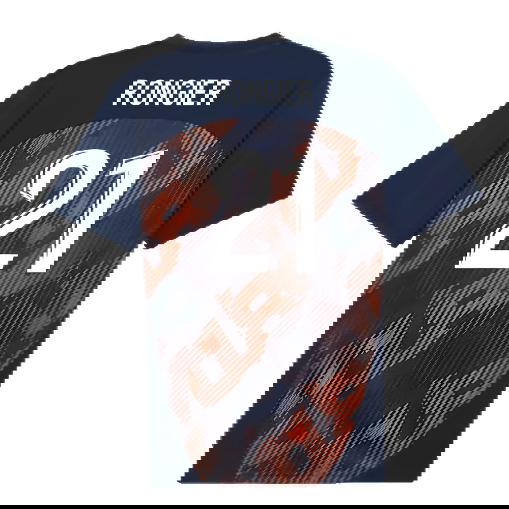 2024-2025 Marseille Pre-Match Shirt (Club Navy) (Rongier 21)