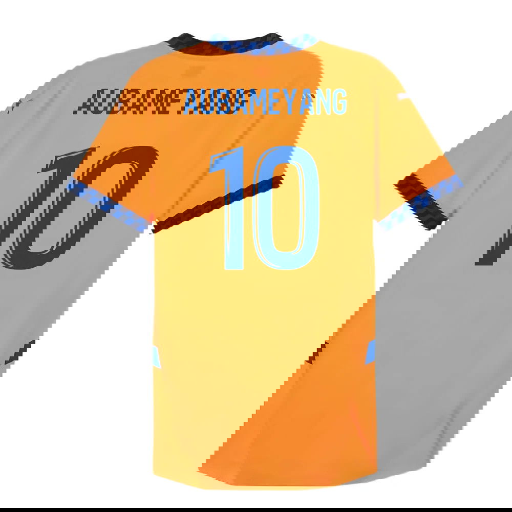 2024-2025 Marseille Third Authentic Shirt (Aubameyang 10)