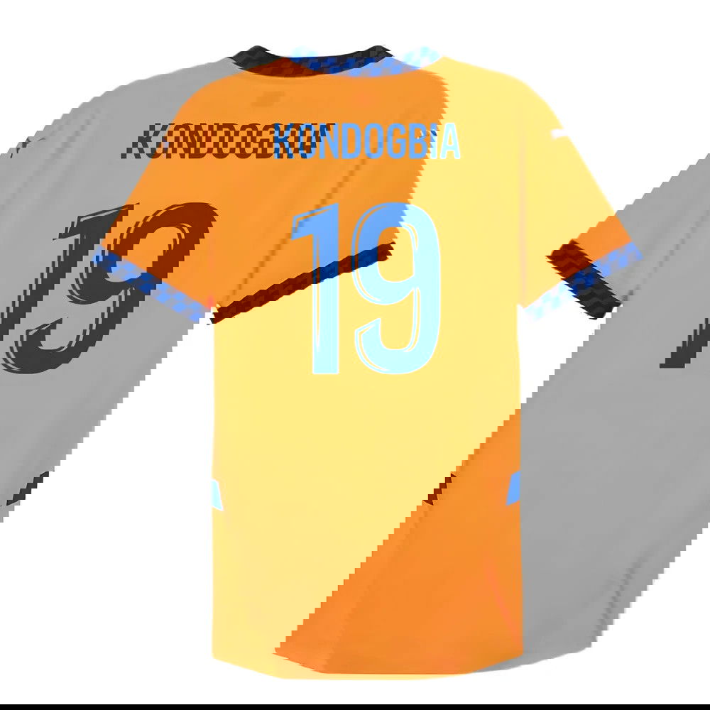 2024-2025 Marseille Third Authentic Shirt (Kondogbia 19)