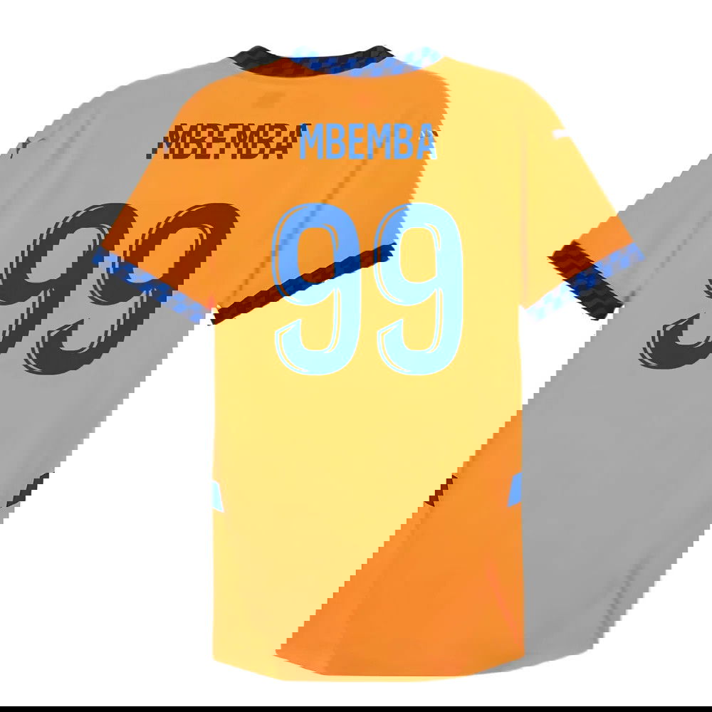 2024-2025 Marseille Third Authentic Shirt (Mbemba 99)