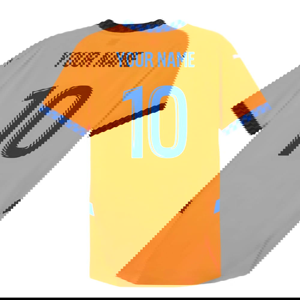 2024-2025 Marseille Third Authentic Shirt (Your Name)