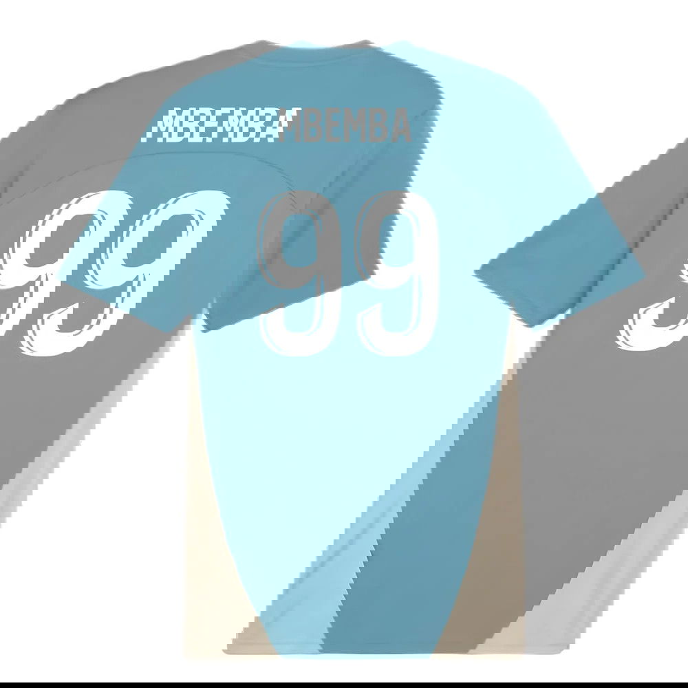 2024-2025 Marseille Training Shirt (Bold Blue) (Mbemba 99)