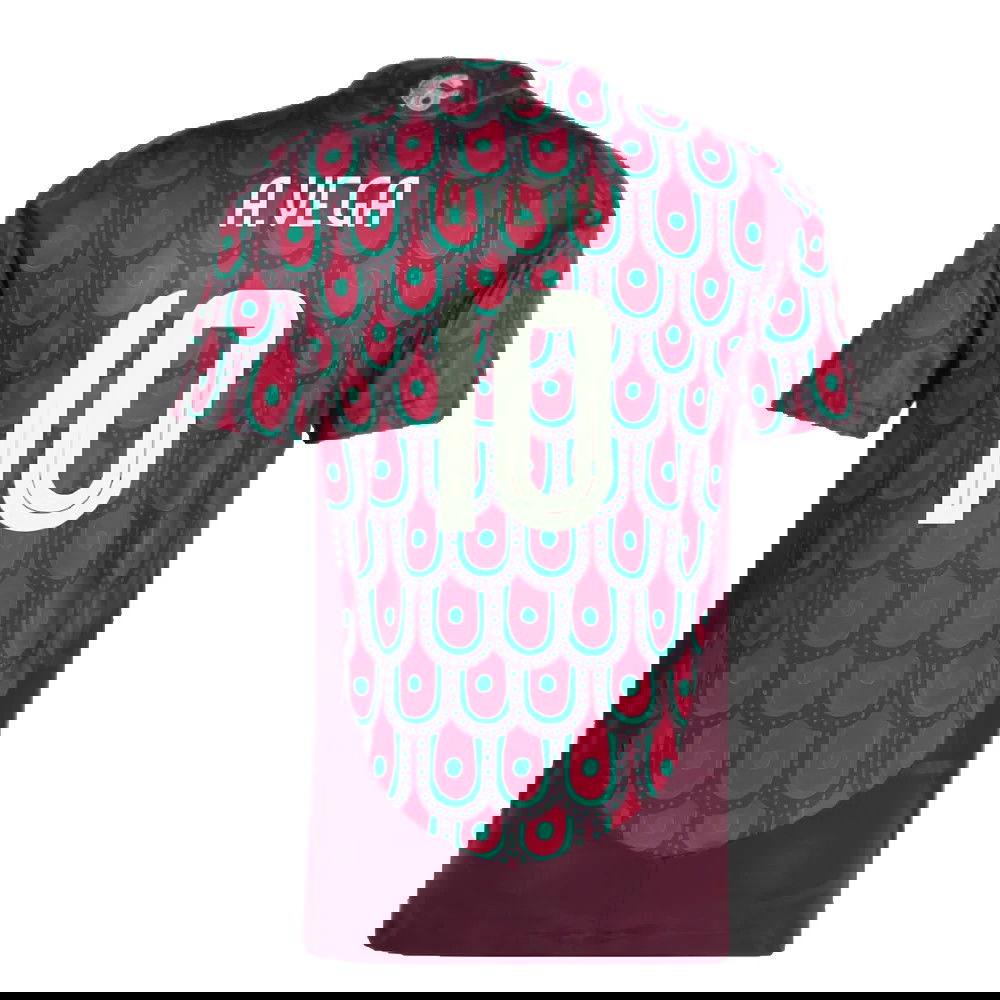 2024-2025 Mexico Authentic Home Shirt (A.VEGA 10)