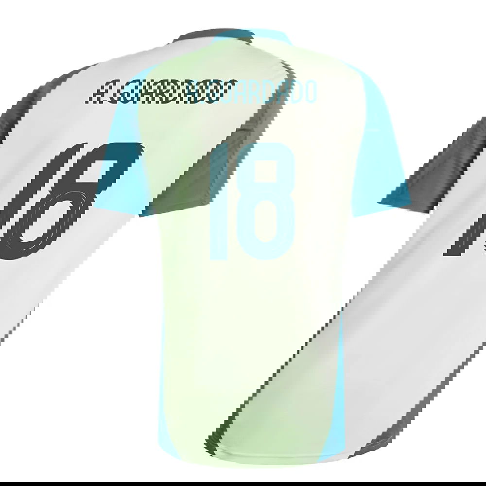 2024-2025 Mexico Training Jersey (Green) (A.GUARDADO 18)