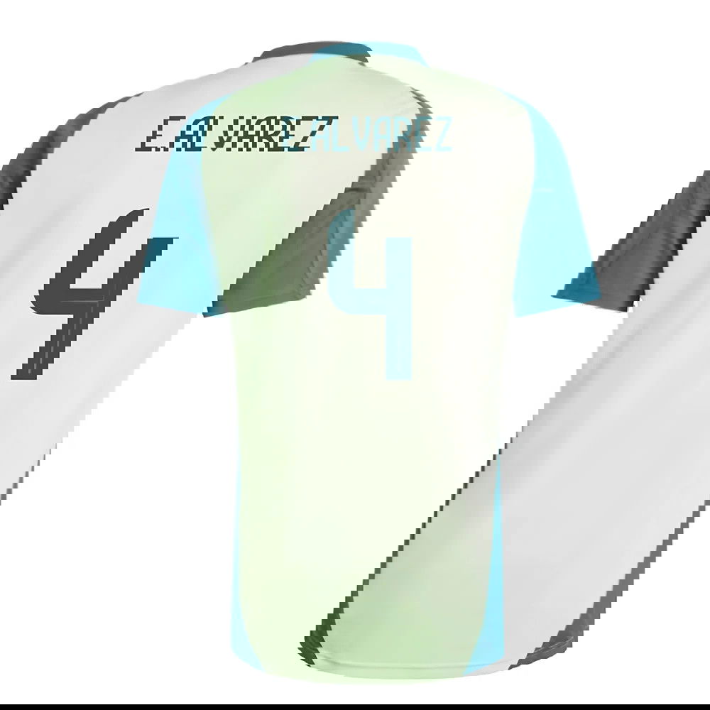 2024-2025 Mexico Training Jersey (Green) (E.ALVAREZ 4)