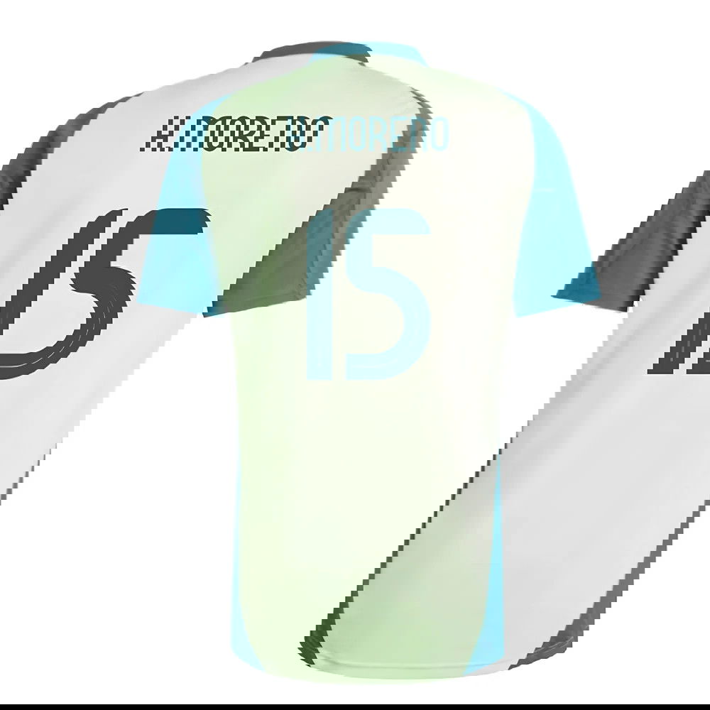 2024-2025 Mexico Training Jersey (Green) (H.MORENO 15)