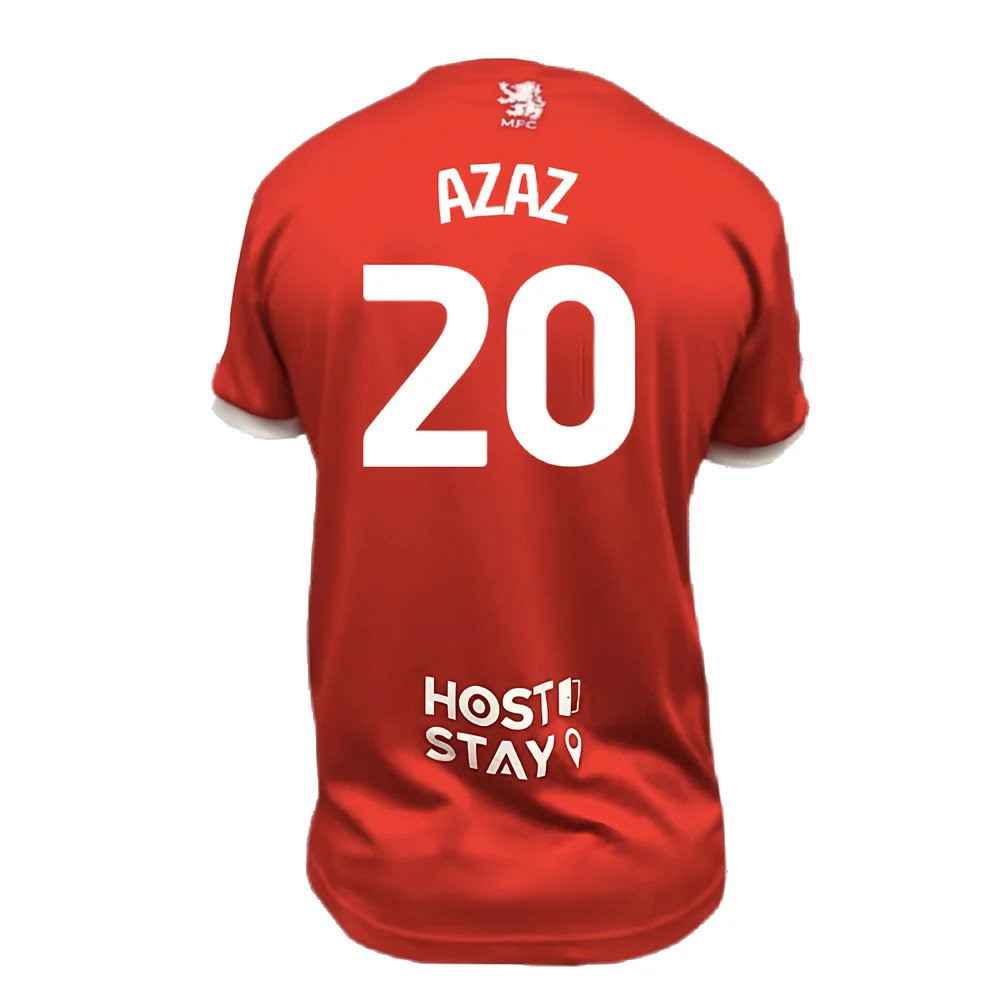 2024-2025 Middlesbrough Home Shirt (Azaz 20)
