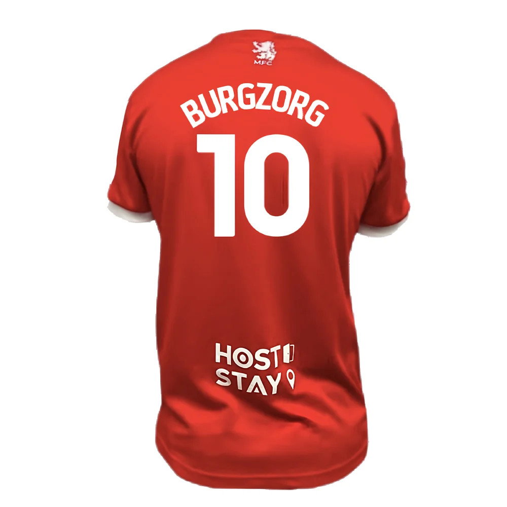 2024-2025 Middlesbrough Home Shirt (Burgzorg 10)