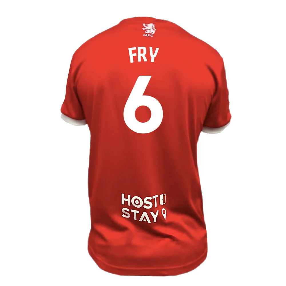 2024-2025 Middlesbrough Home Shirt (Fry 6)