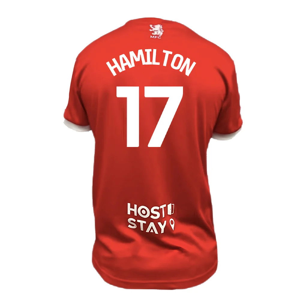 2024-2025 Middlesbrough Home Shirt (Hamilton 17)