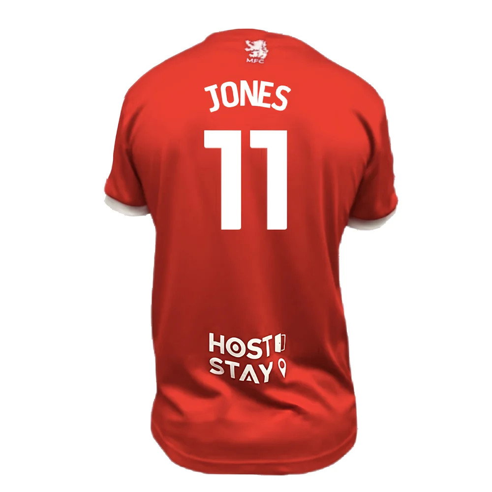 2024-2025 Middlesbrough Home Shirt (Jones 11)