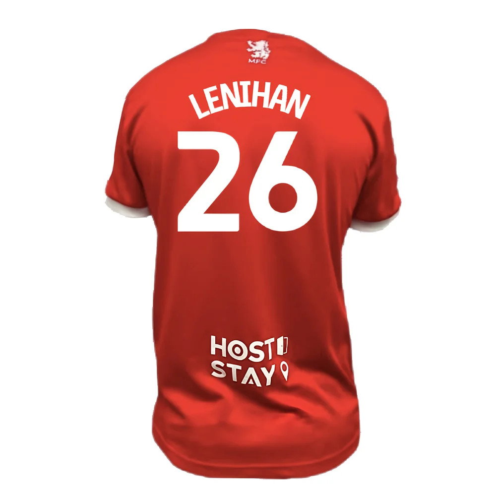 2024-2025 Middlesbrough Home Shirt (Lenihan 26)