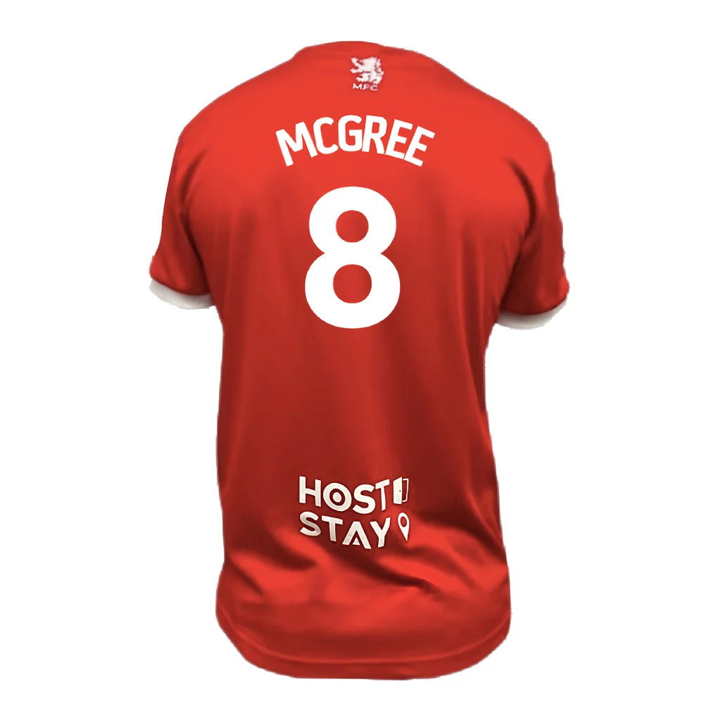 2024-2025 Middlesbrough Home Shirt (McGree 8)