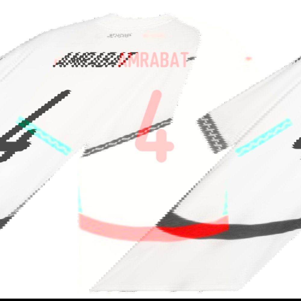 2024-2025 Morocco Away Shirt (Amrabat 4)