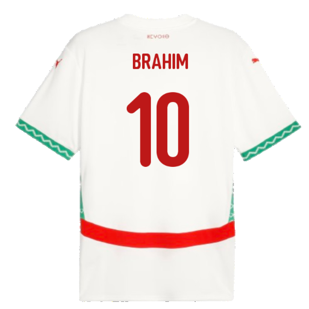 2024-2025 Morocco Away Shirt (Brahim 10)