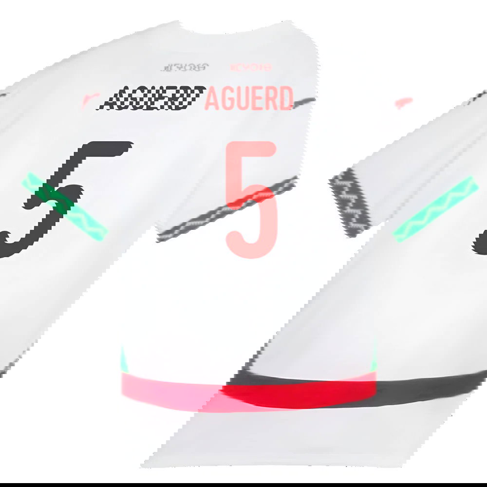 2024-2025 Morocco Away Shirt (Kids) (Aguerd 5)