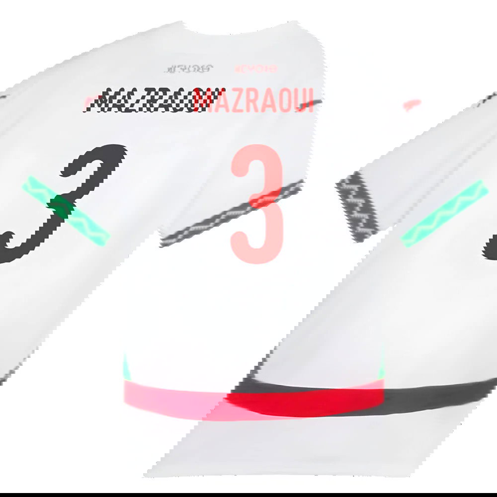 2024-2025 Morocco Away Shirt (Kids) (Mazraoui 3)