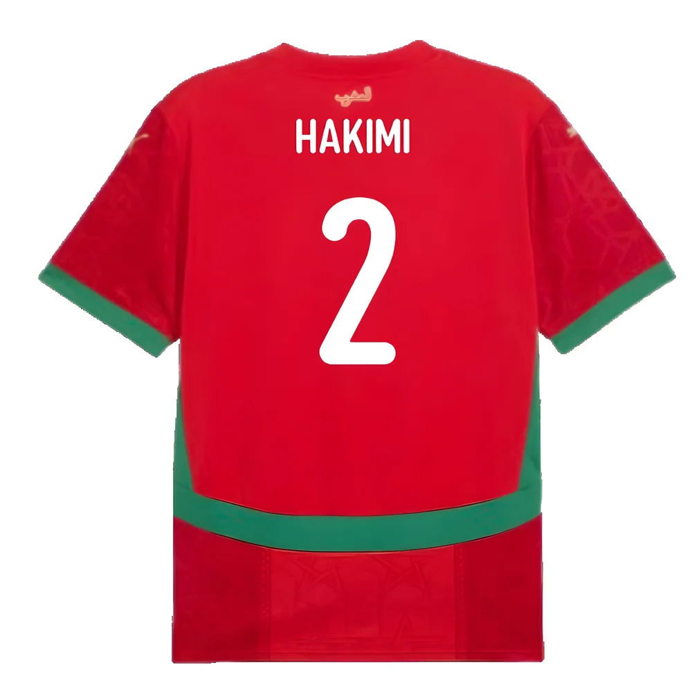 2024-2025 Morocco Home Shirt (Hakimi 2)