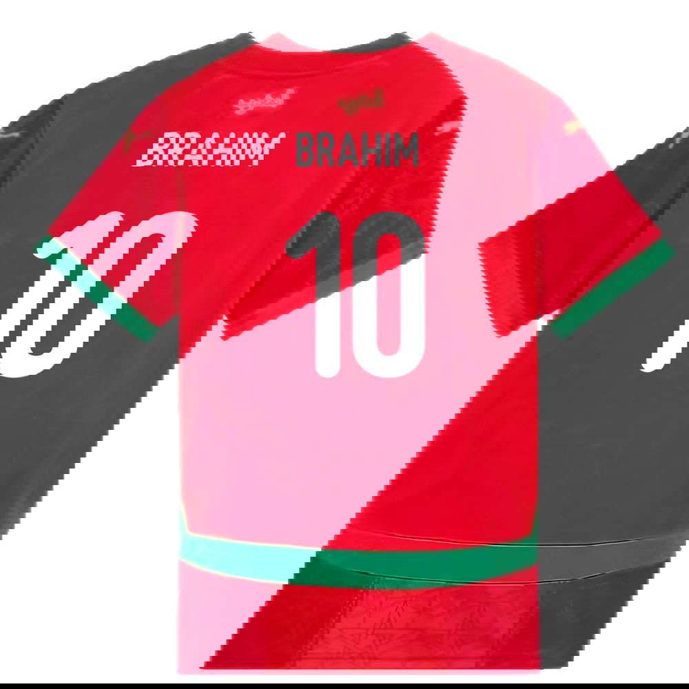2024-2025 Morocco Home Shirt (Kids) (Brahim 10)