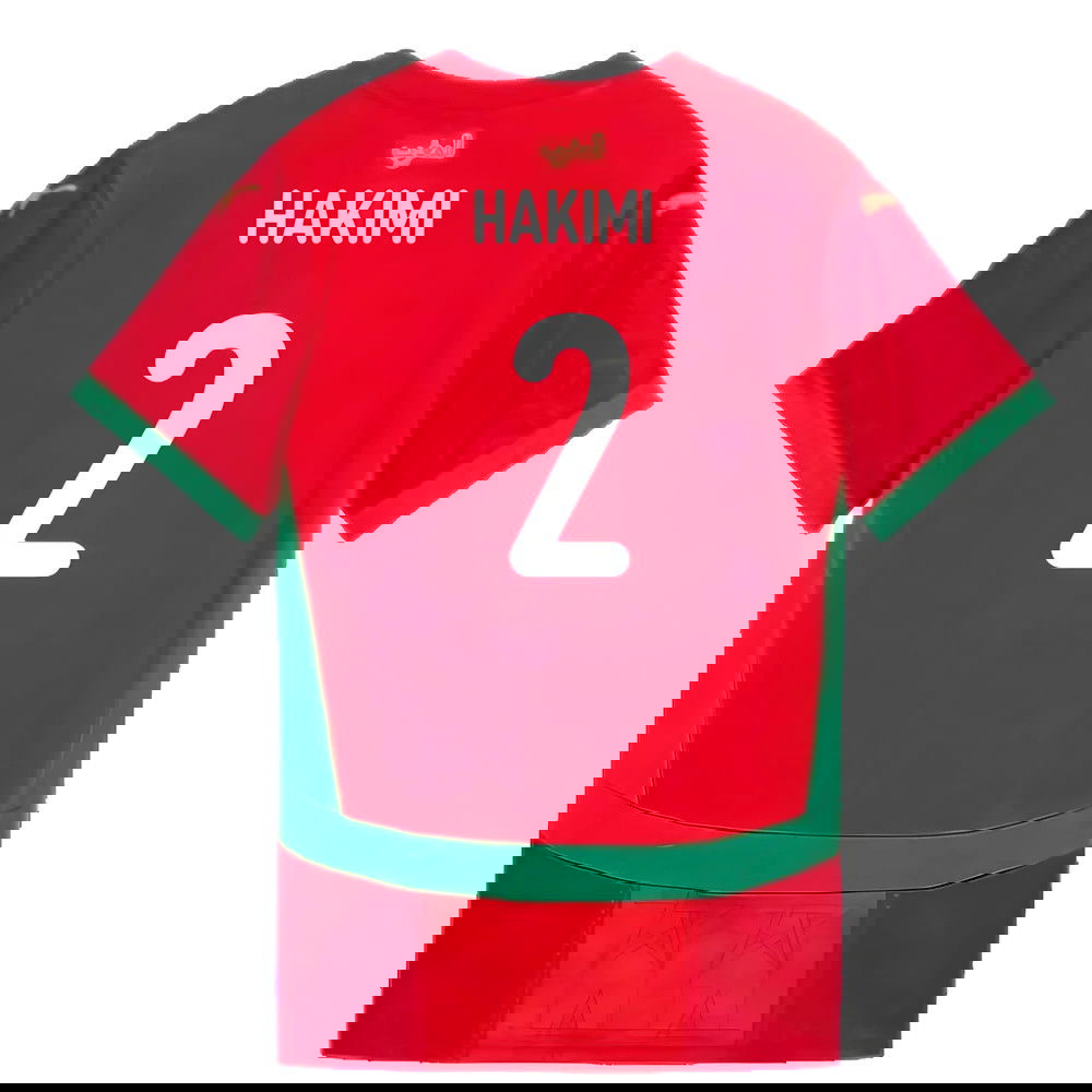 2024-2025 Morocco Home Shirt (Womens) (Hakimi 2)